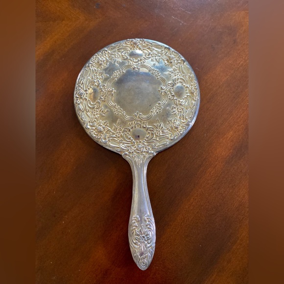 Mirror Godinger GSA Silver Piece Ornate
Dresser Vanity  Hand Mirror - Picture 3 of 12
